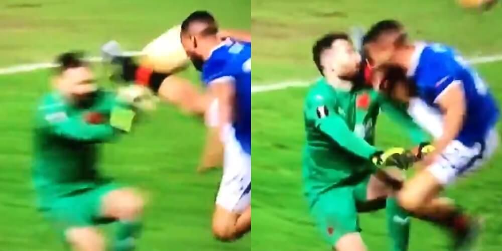 High Kick w wykonaniu piłkarza Rangersów. Bandycki faul Kemara Roofe’a [WIDEO] Obraz wpisu