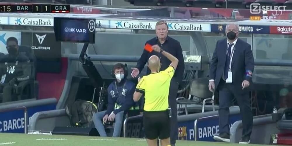 Ronald Koeman grzmi po czerwonej kartce. „Będę musiał interweniować” Obraz wpisu
