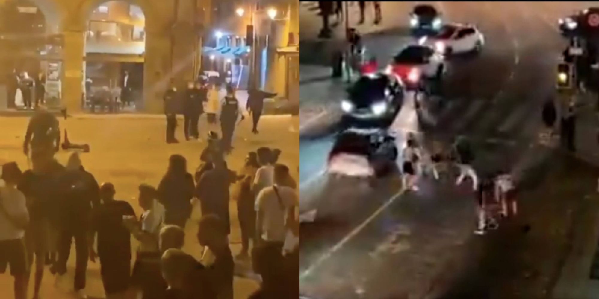 Bójka na ulicach Porto! Policja przerwała starcie angielskich kibiców [WIDEO] Obraz wpisu