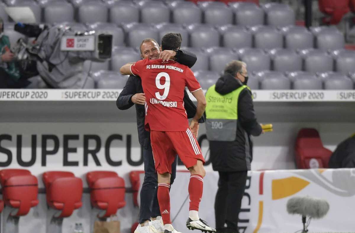 Hansi Flick wierzy w pobicie rekordu przez Lewandowskiego. „On zasługuje na ten rekord” Obraz wpisu