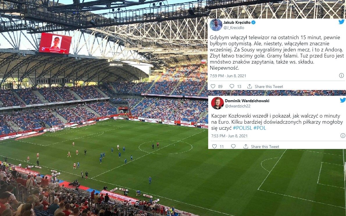 Reprezentacja Polski zremisowała z Islandią. Mieszane odczucia wśród kibiców [REAKCJE] Obraz wpisu