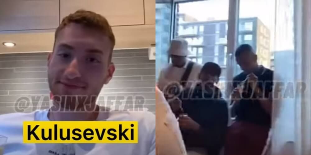 Dejan Kulusevski zalany hejtem. Wyciekł film z imprezy, gdzie zaraził się COVID-em [WIDEO] Obraz wpisu