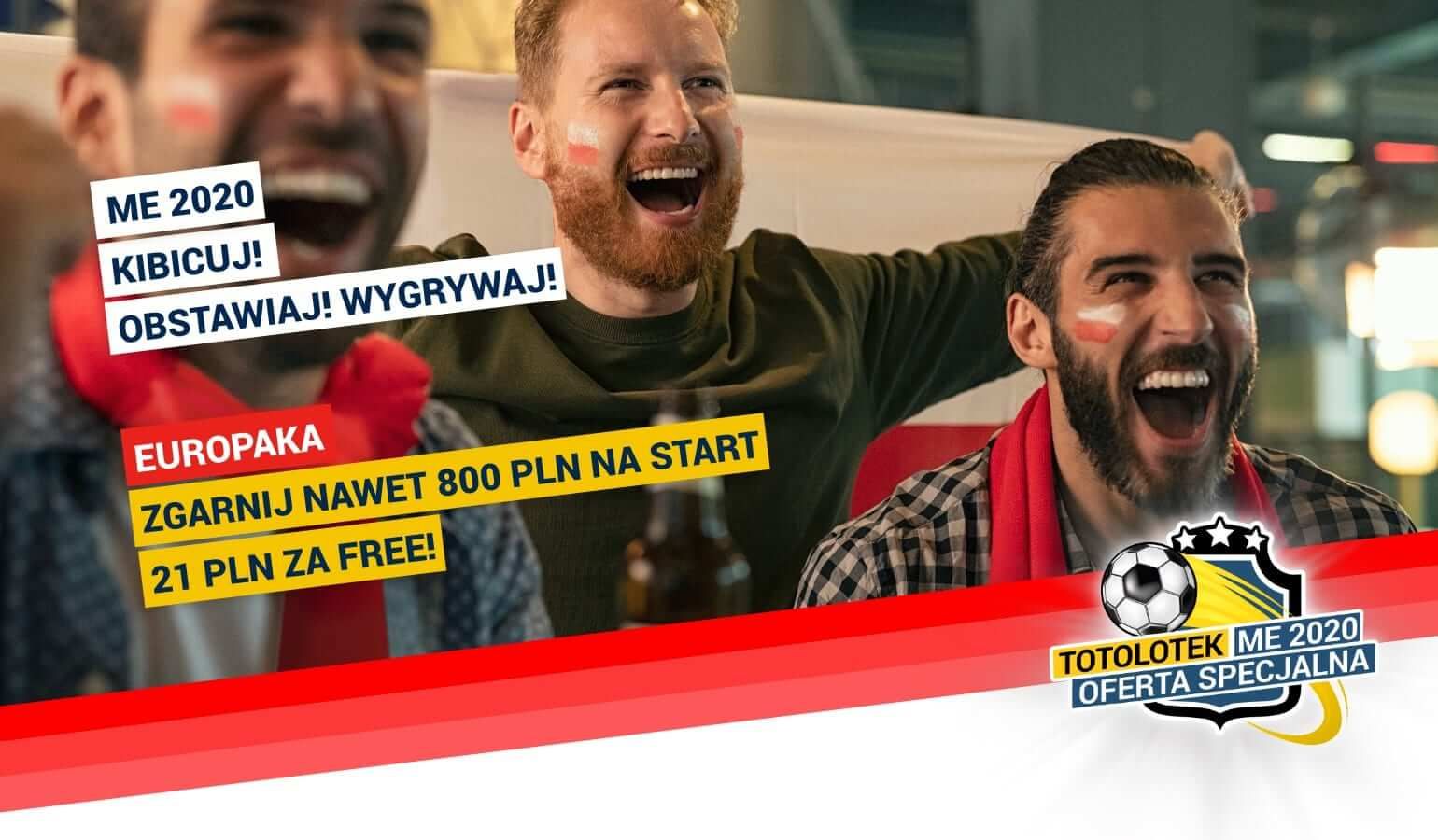 EUROPAKA – nowa oferta powitalna w Totolotku! Obraz wpisu
