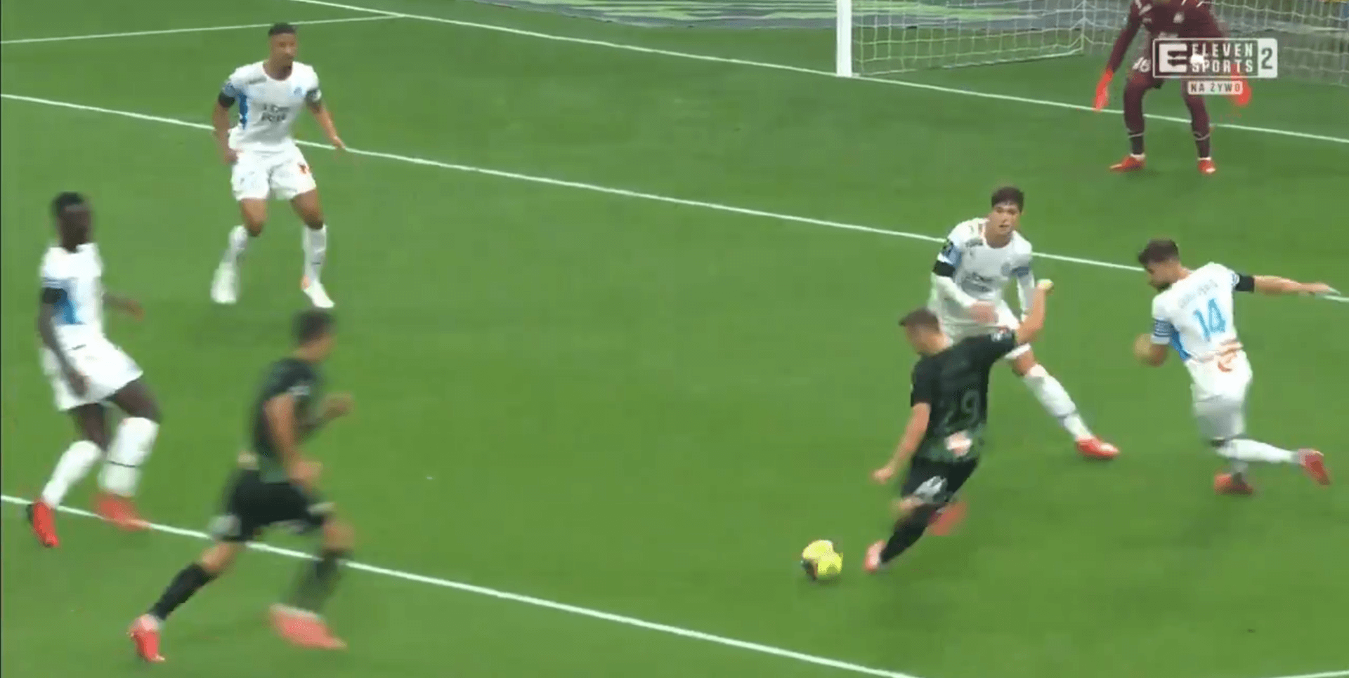 Niesamowity gol Frankowskiego! Lens dyktuje warunki [WIDEO] Obraz wpisu