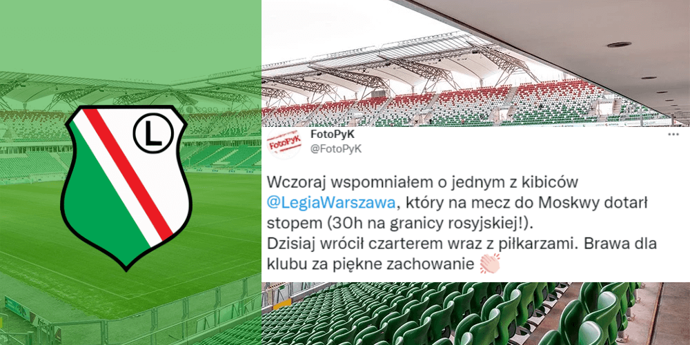Piękne zachowanie Legii po meczu ze Spartakiem! Kibic wrócił do Polski wraz z piłkarzami Obraz wpisu