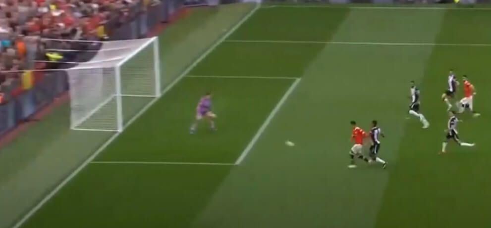 Cristiano Ronaldo z drugim golem! Manchester United ponownie prowadzi z Newcastle [WIDEO] Obraz wpisu