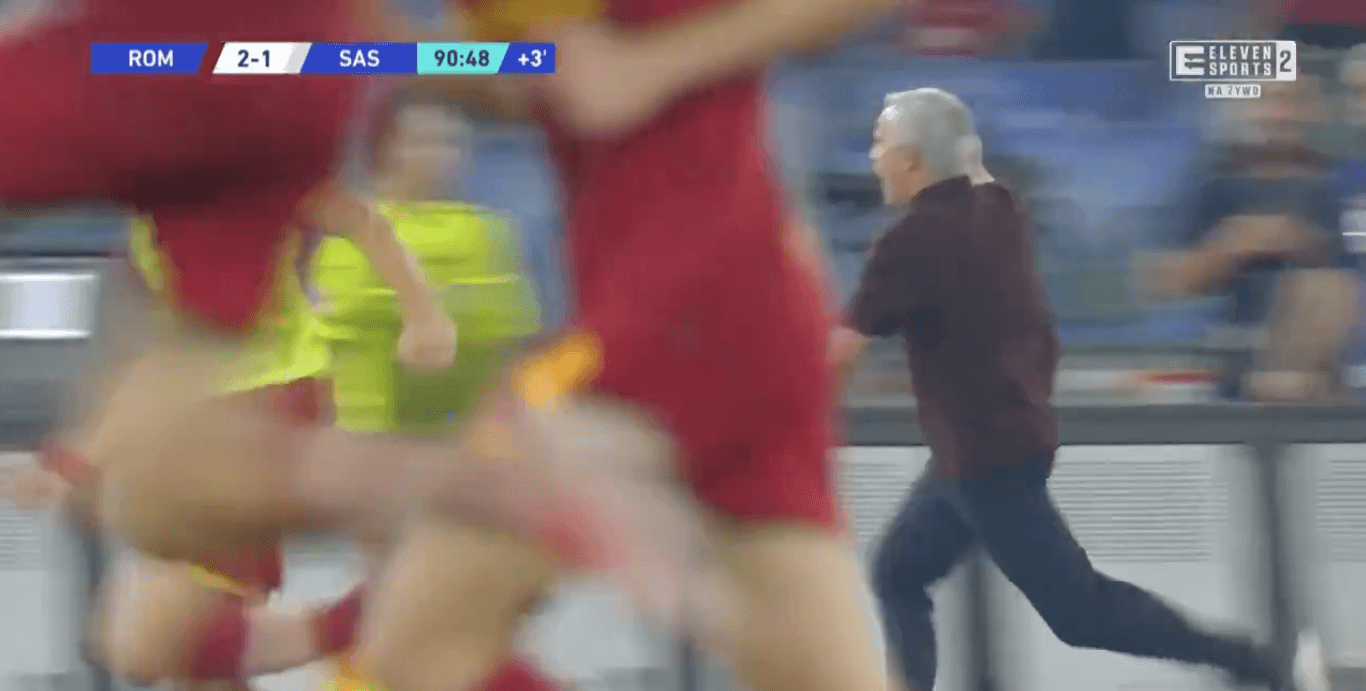 Niesamowita radość Mourinho! AS Roma wyszarpuje zwycięstwo [WIDEO] Obraz wpisu