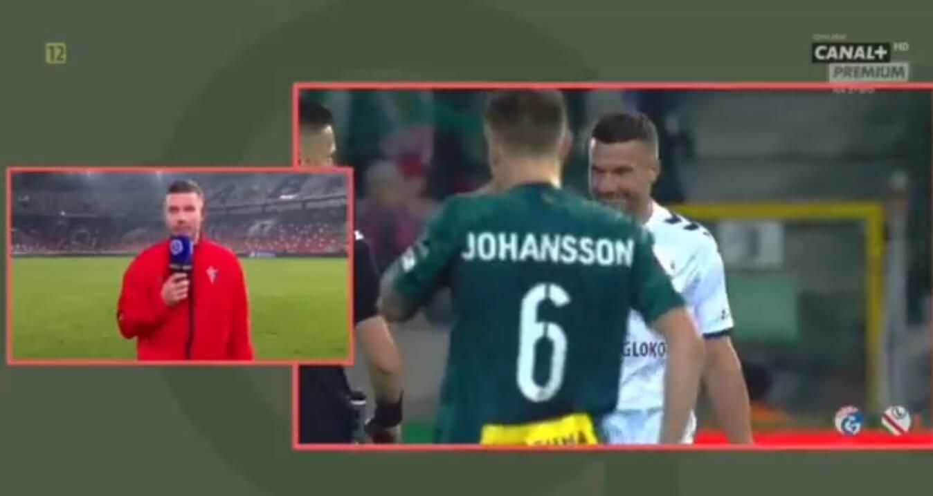 Lukas Podolski skontrował opinię dziennikarza. „Pan się chyba nie zna na piłce…” [WIDEO] Obraz wpisu