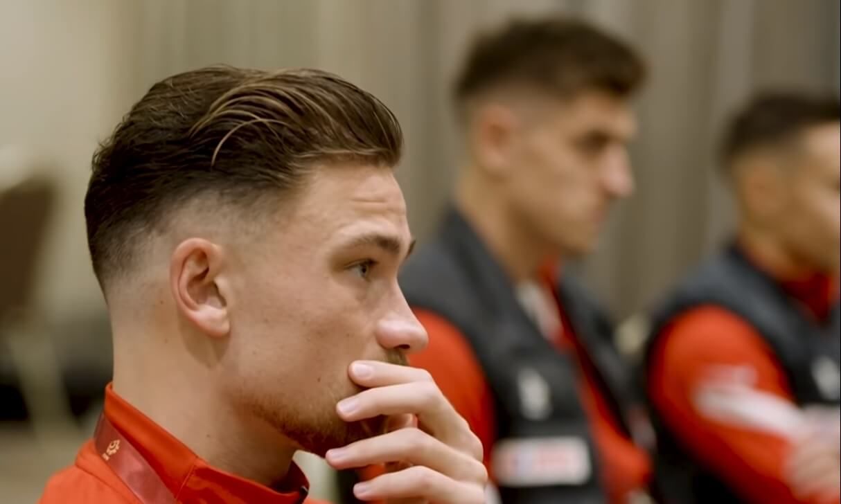 Matty Cash nie zgodził się z Czesławem Michniewiczem. Chodziło o plan na powstrzymanie Kyliana Mbappe Obraz wpisu
