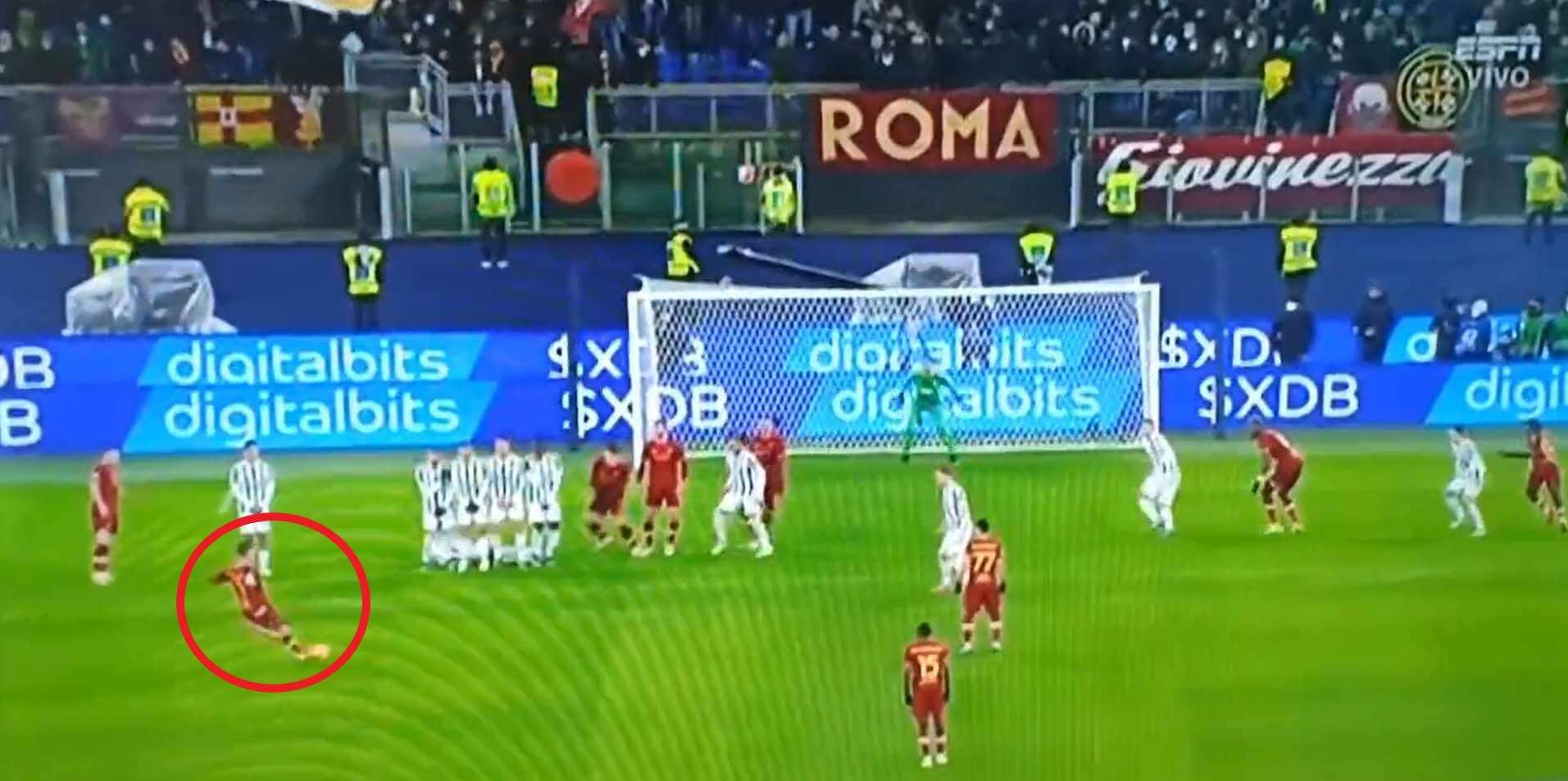Fantastyczny gol Lorenzo Pellegriniego! Włoch przymierzył w samo okienko [WIDEO] Obraz wpisu
