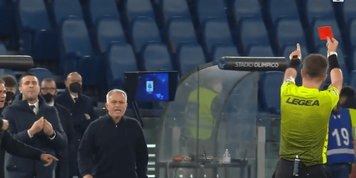 Mourinho oskarżył sędziego o ustawkę. „Przysłał cię Juventus!” [WIDEO] Obraz wpisu