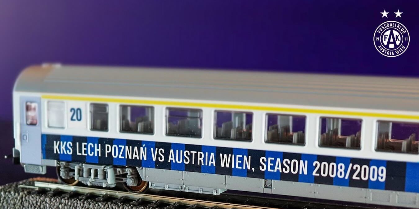 Lech świętuje stulecie klubu. „Kolejorz” podarował prezent Austrii Wiedeń Obraz wpisu