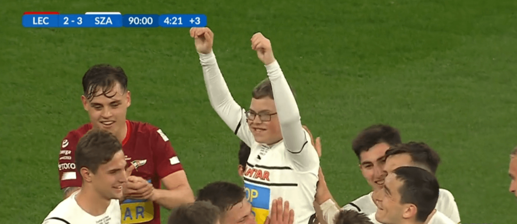 Mecz charytatywny Lechia – Szachtar: 12-latek z Mariupola bohaterem spotkania! Obraz wpisu