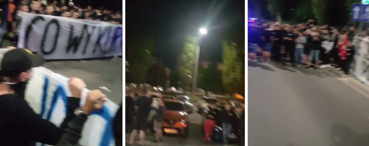 Napięta sytuacja w Krakowie! Kibice Wisły biegali za autokarem z piłkarzami [WIDEO] Obraz wpisu