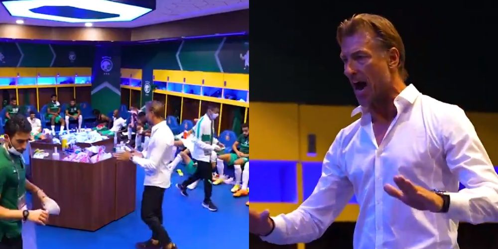 Tak Herve Renard zmotywował piłkarzy Arabii. Płomienna przemowa w przerwie [WIDEO] Obraz wpisu
