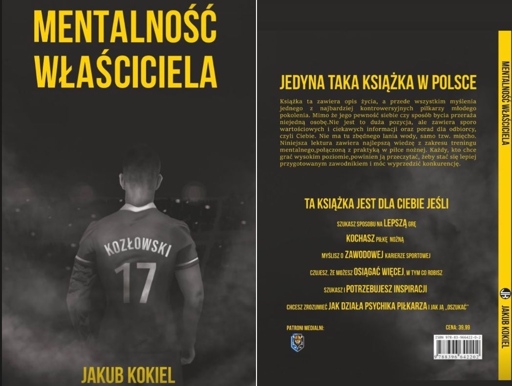 „Mentalność właściciela”. Kacper Kozłowski w wieku 19 lat doczekał się własnej książki Obraz wpisu