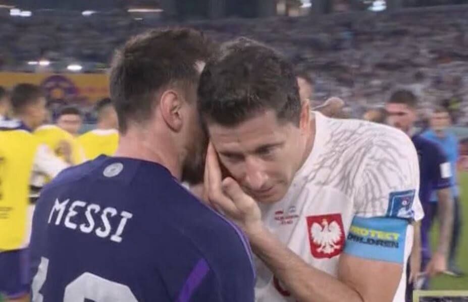 Lewandowski wyjawił, o czym rozmawiał z Messim. „Było śmiesznie” Obraz wpisu