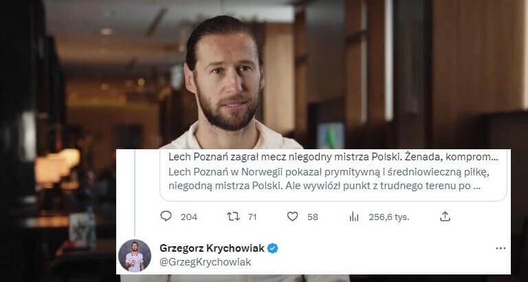 Krychowiak ostro o artykule Przeglądu Sportowego po meczu Lecha. „Jak można coś takiego napisać…” Obraz wpisu