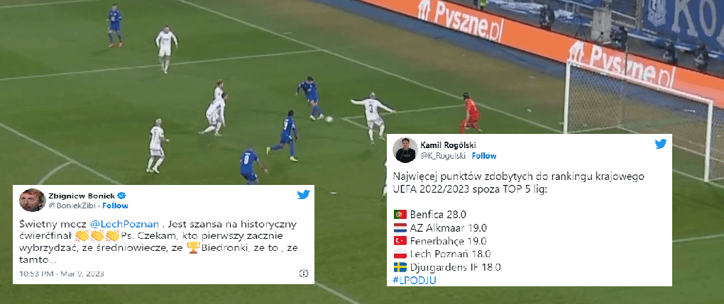 Lech Poznań na dobrej drodze do ćwierćfinału LKE. Świetny Pereira, Twierdza Bułgarska i budowanie rankingu [REAKCJE] Obraz wpisu