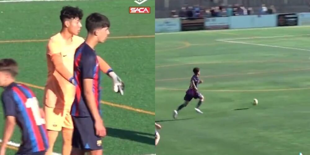 Absurd na turnieju U16. Młodzieżówka Barcelony dopuściła się brzydkiej zagrywki [WIDEO] Obraz wpisu