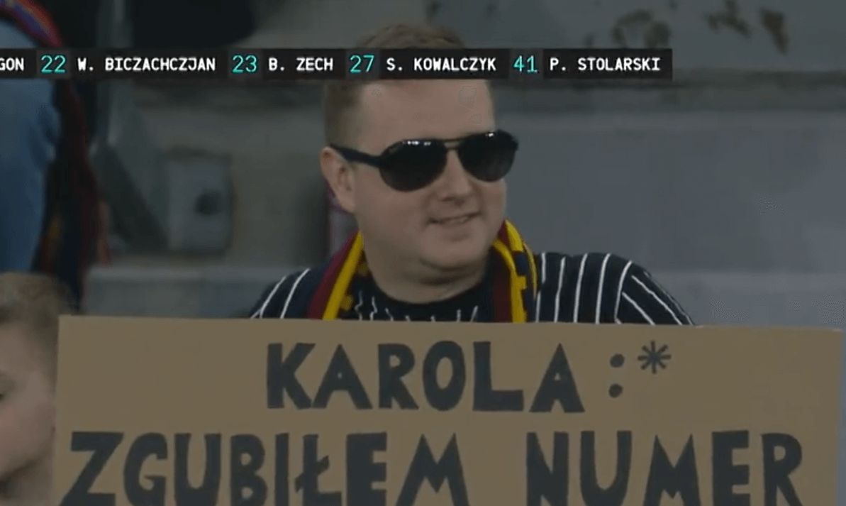 Pamiętacie tego kibica? Już znalazł swoją wybrankę! Obraz wpisu