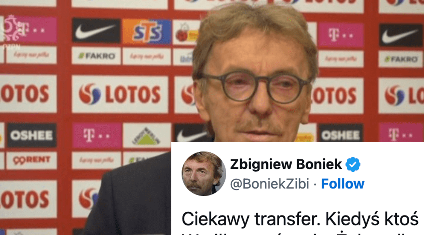 Uszczypliwy komentarz Bońka ws. transferu Rakowa. „W piłkę grać umie. Kiedyś…” Obraz wpisu