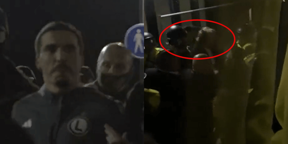 Skandal totalny po meczu Legii z AZ! Josue i Pankov zatrzymani, Mioduski uderzony [WIDEO] Obraz wpisu