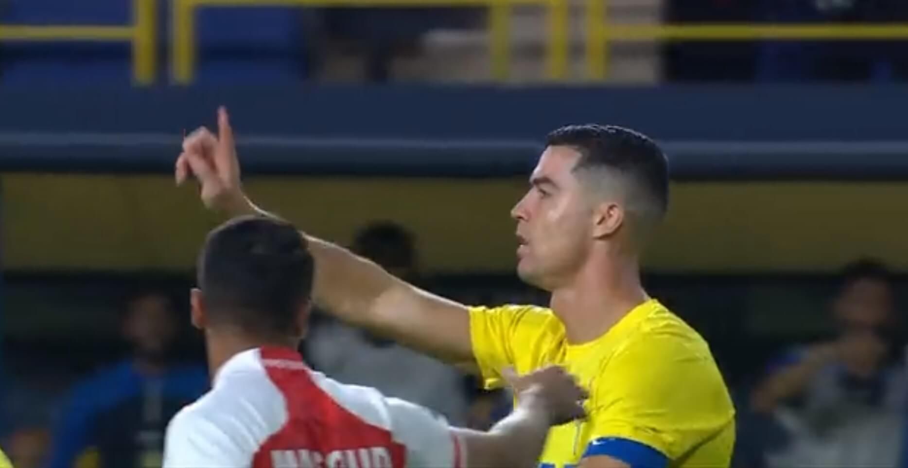 Piękne zachowanie Cristiano Ronaldo. Przyznał się, że nie był faulowany [WIDEO] Obraz wpisu