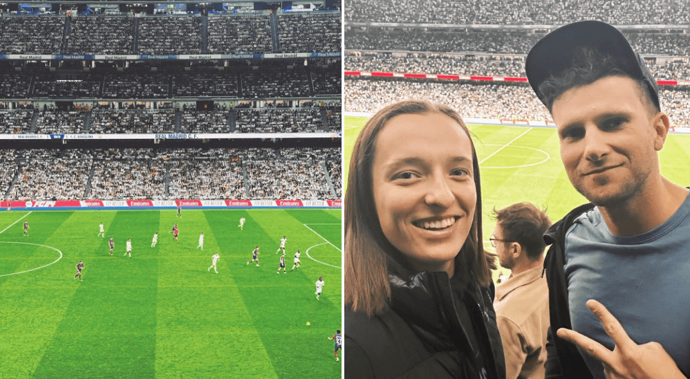 Iga Świątek pojawiła się na minionym El Clasico. Polka zdradziła, komu kibicuje Obraz wpisu