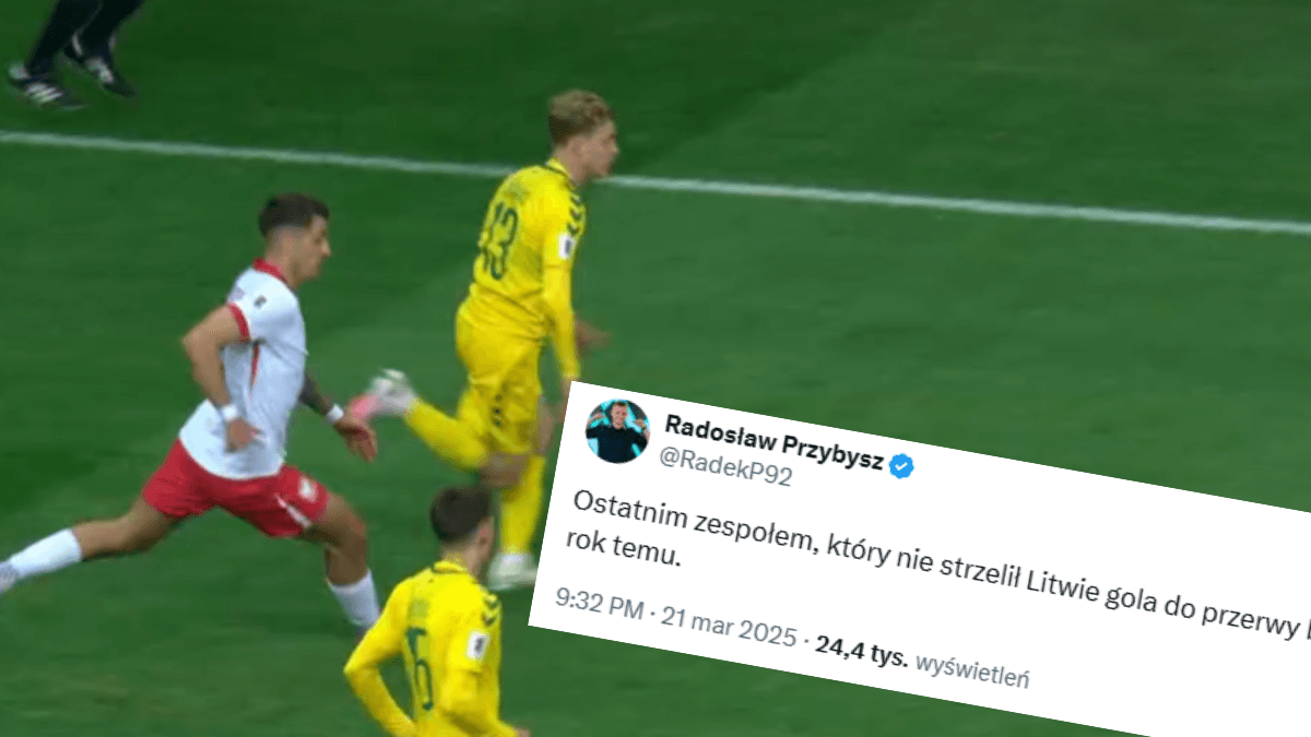 Szokująca statystyka do przerwy. Polacy niczym jedna z najsłabszych reprezentacji Obraz wpisu