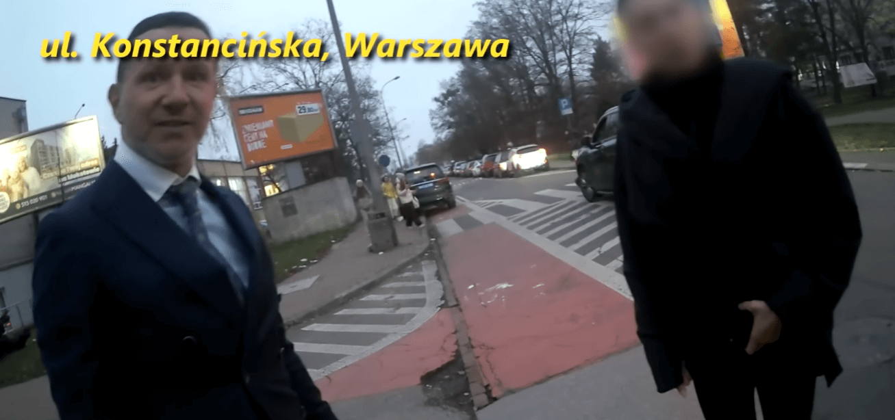 Majdan w ulicznej awanturze. Starł się z rowerowym aktywistą [WIDEO] Obraz wpisu