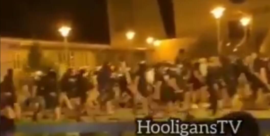 Atak pseudokibiców Dinama Zagrzeb na delegację z Warszawy. Bad Blue Boys w akcji [WIDEO] Zdjęcie główne wpisu