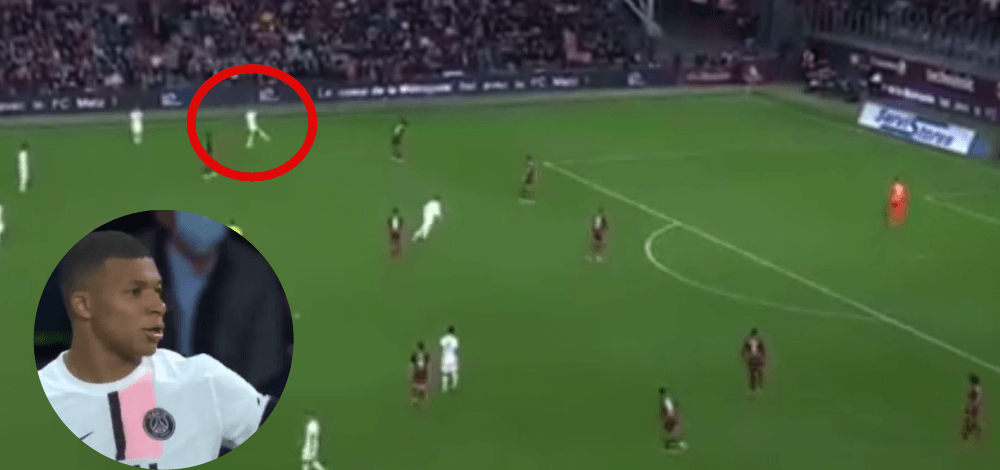Kontrowersyjne zachowanie Mbappe. Miał oddać piłkę, a próbował lobować bramkarza [WIDEO] Zdjęcie główne wpisu