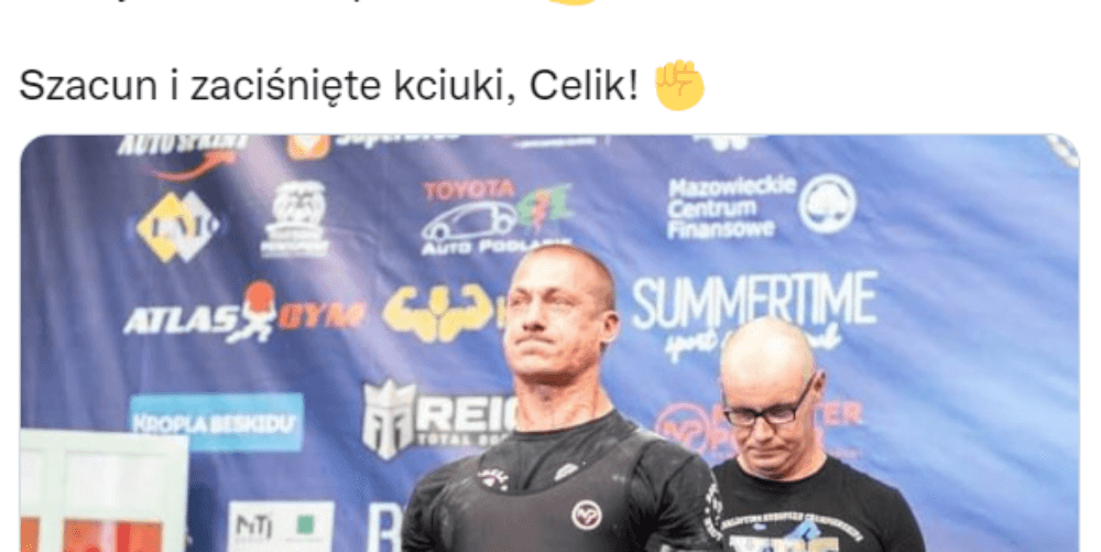 Piotr Celeban wziął udział w zawodach trójboju siłowego! Sylwetka budzi podziw [WIDEO] Zdjęcie główne wpisu