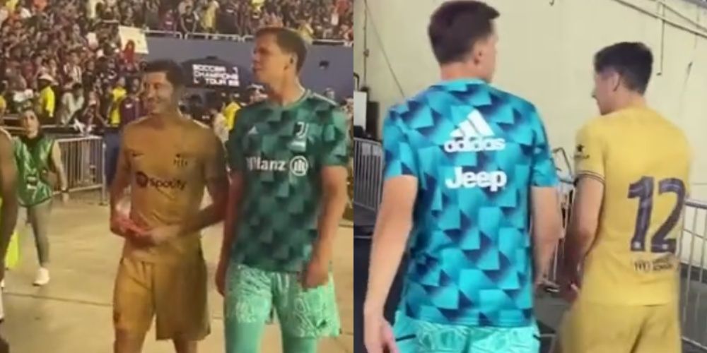 Lewandowski i Szczęsny żartowali z siebie w wywiadzie. „Nawet nie oddałeś strzału” Zdjęcie główne wpisu