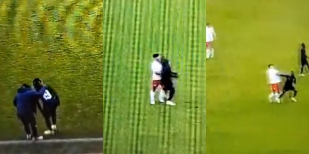 Trener kazał uderzyć piłkarza rywali? Skandal w meczu Polski U18 [WIDEO] Zdjęcie główne wpisu