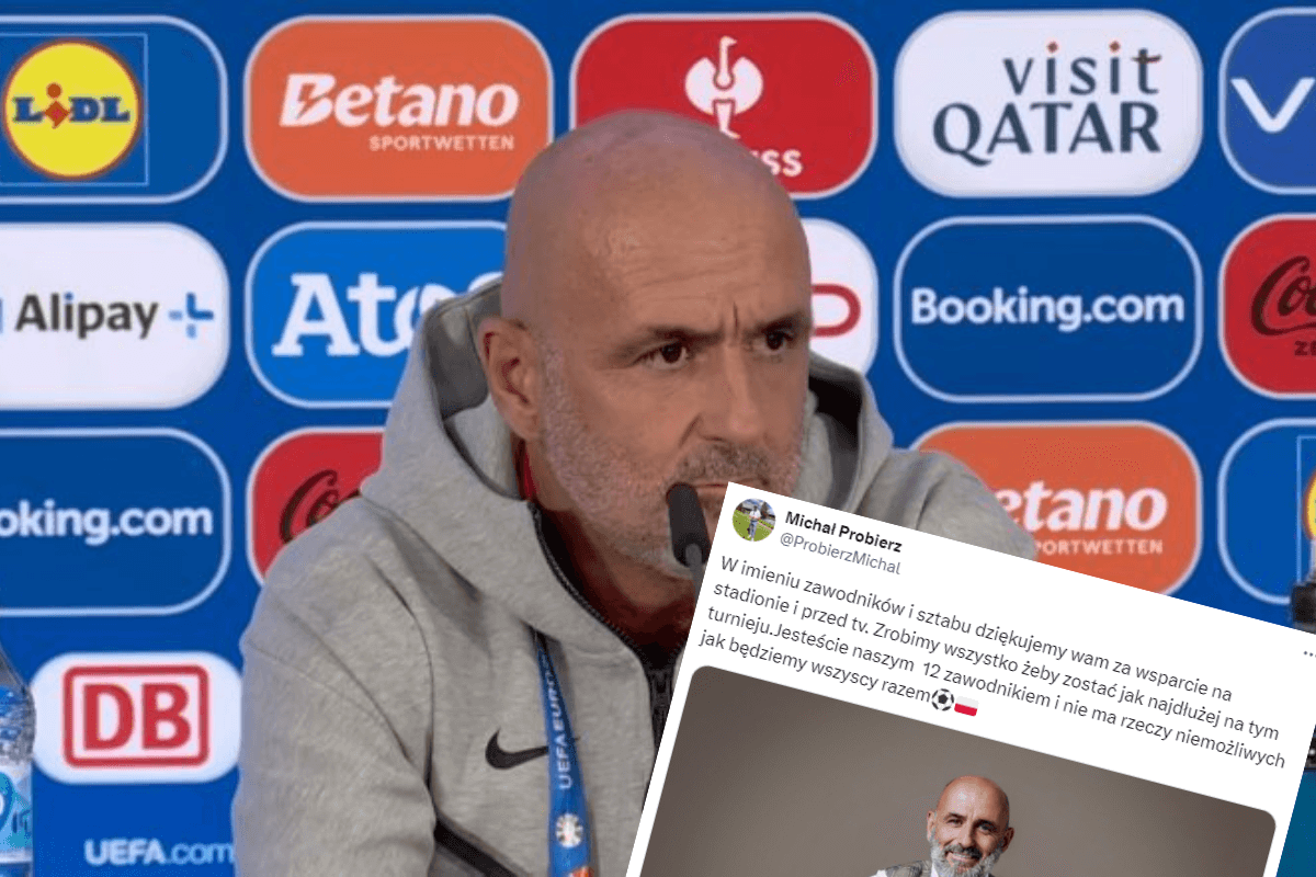 Michał Probierz z emocjonalnym wpisem. „Zrobimy wszystko, żeby zostać jak najdłużej na tym turnieju” Zdjęcie główne wpisu