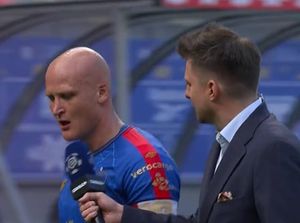 Kolejny merytoryczny wywiad w przerwie meczu Ekstraklasy. "Jak jest remis, to jest remis" [WIDEO] Zdjęcie główne wpisu