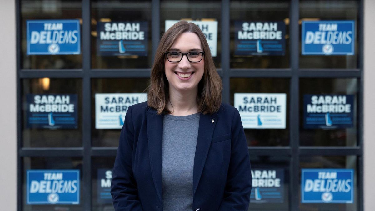 Sarah McBride Makes Historic Congressional Win as First Out Transgender Candidate