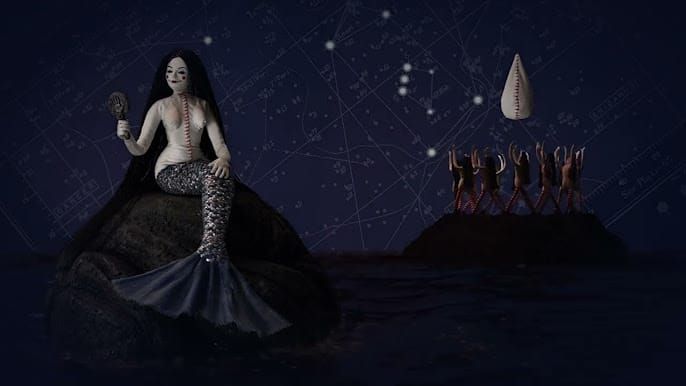 Seed in the Sand: A Surreal Journey Across a Sea of Dreams