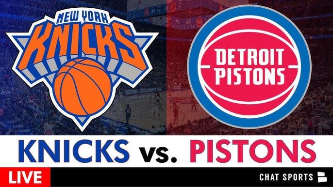Knicks Deliver Blow to Pistons Early, Winning 128-98 in Detroit