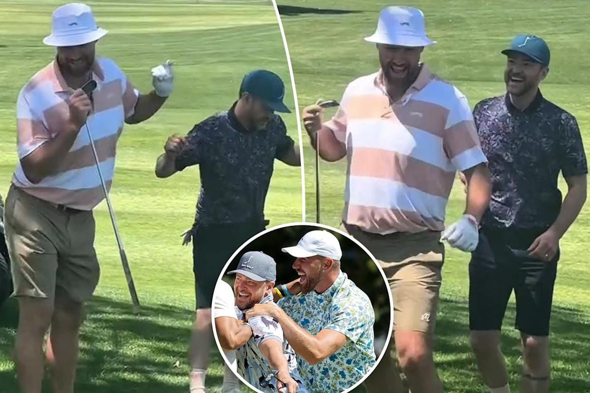 Golf, Grooves & Laughs: Travis Kelce and Justin Timberlake’s Dance Party Goes Viral