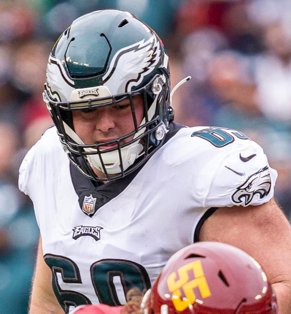 Eagles Guard Landon Dickerson Carted Off Field with Concerning Leg Injury