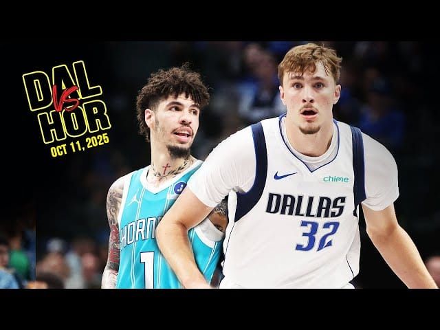 Hornets Edge Mavericks 123–121 as Kon Knueppel Tops Cooper Flagg’s Historic Night