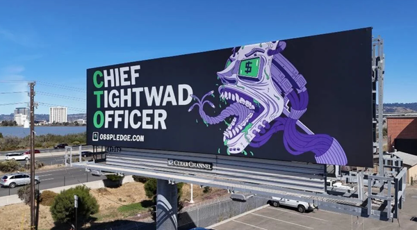 San Francisco Billboards Call Out Tech Firms for Not Supporting Open Source