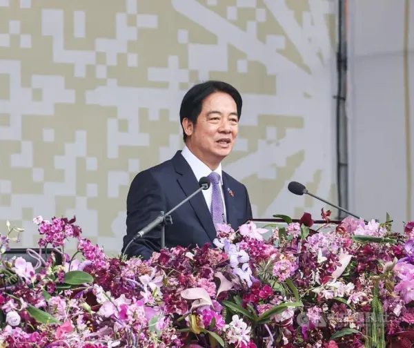 China Has No Right to Represent Taiwan, Lai Says in National Day