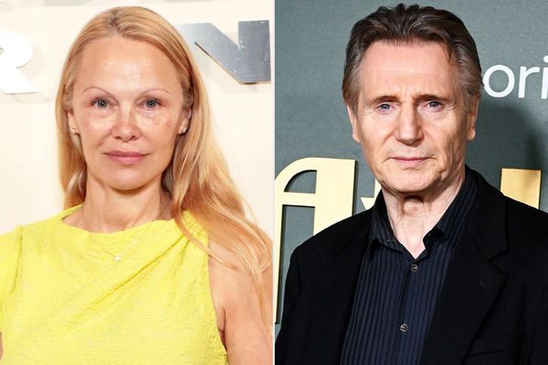 Pamela Anderson Calls Liam Neeson a ‘True Gentleman’ on Set of Naked Gun: ‘He Sincerely Looked After Me’