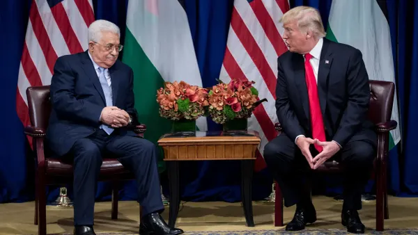 Trump tells Palestinian president he wants to end Gaza war, in bold diplomatic stand