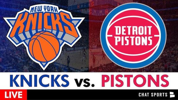 Knicks Deliver Blow to Pistons Early, Winning 128-98 in Detroit