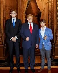 Melania Trump Shares Photo of Son Barron, 18, Voting for the First Time